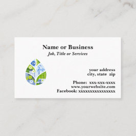 Nachhaltigkeit Visitenkarte