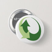 Nachhaltigkeits-Knopf Button (Vorne & Hinten)