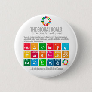 Nachhaltigkeitsziele - SDGs 2030 - Motivierend Ges Button
