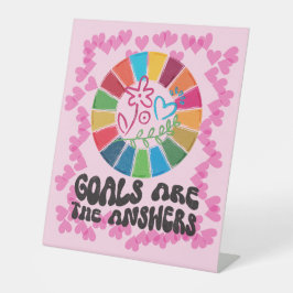 Nachhaltigkeitsziele sind die Antworten auf das gr Sockelschild