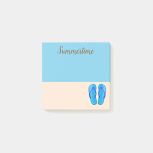 Nachhinein zum Strandtag Post-it Klebezettel