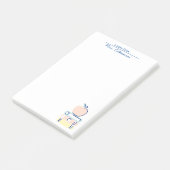 Nachhinweis für Lehrer Post-it Klebezettel (angewinkelt)