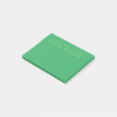 Nachhinweise _ positive Bejahungen Post-it Klebezettel (angewinkelt)