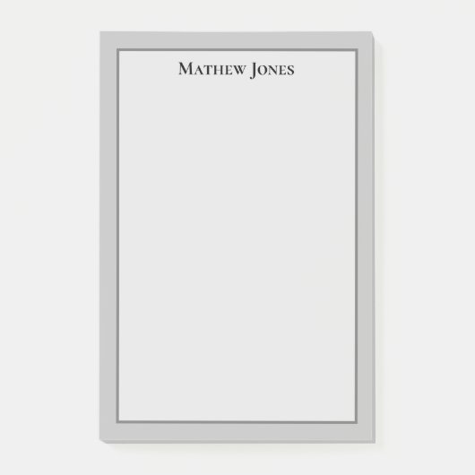 Nachhinweise Post-it Klebezettel (Vorderseite)