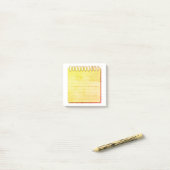 Nachhinweise Post-it Klebezettel (Auf Schreibtisch)