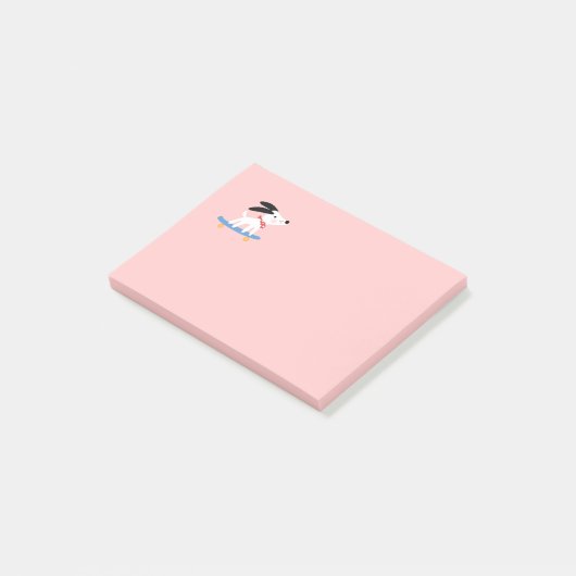 Nachhinweise Post-it Klebezettel (angewinkelt)