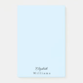 Nachhinweise Post-it Klebezettel (Vorderseite)