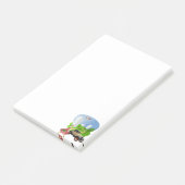 Nachhinweise Retro Post-it Klebezettel (angewinkelt)