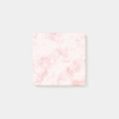 Nachhinweise zu dunkelrotem Marmor Post-it Klebezettel (Vorderseite)