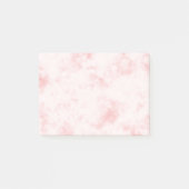 Nachhinweise zu dunkelrotem Marmor Post-it Klebezettel (Vorderseite)