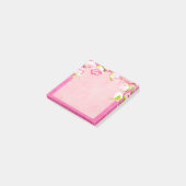 Nachhinweise zu Rosa und Weiße Rosen Post-it Klebezettel (angewinkelt)