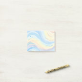 Nachhinweise zur Wasserfarbe Post-it Klebezettel (Auf Schreibtisch)
