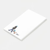 Nachhinweisnotizen für die Beere Post-it Klebezettel (angewinkelt)