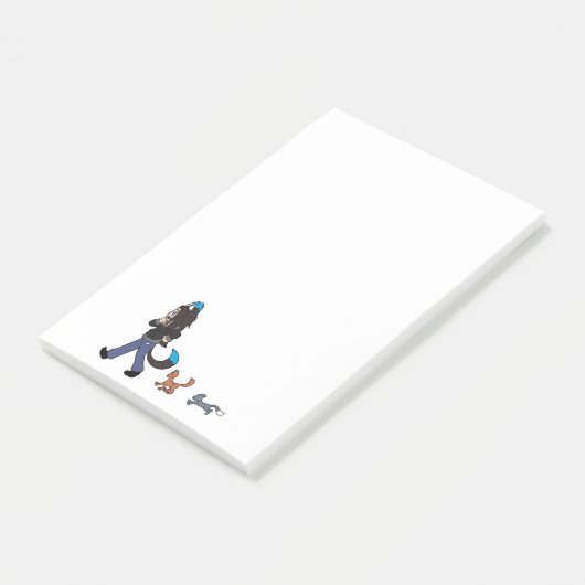 Nachhinweisnotizen für die Beere Post-it Klebezettel (angewinkelt)