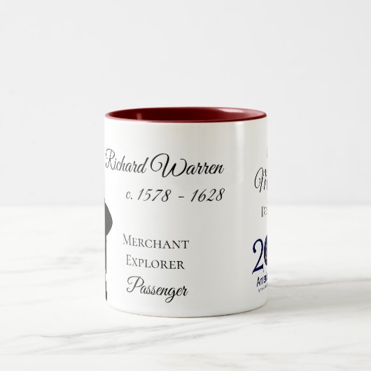 Nachkomme-Tasse Richard Waren Mayflower Zweifarbige Tasse (Mittel)
