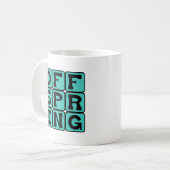 Nachkommen, Baby oder Kind Kaffeetasse (Vorderseite Links)