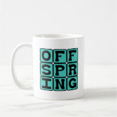Nachkommen, Baby oder Kind Kaffeetasse (Links)
