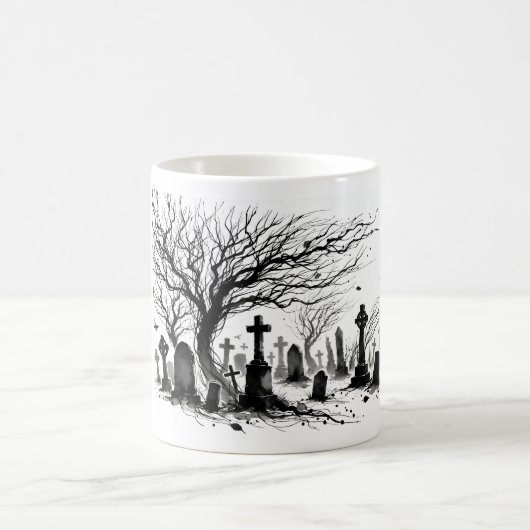 Nachlassen der Echos der Zeit Kaffeetasse (Mittel)