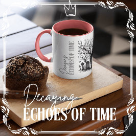 Nachlassen der Echos der Zeit Kaffeetasse