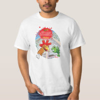 Nachlässiges Sekunden-T-Shirt