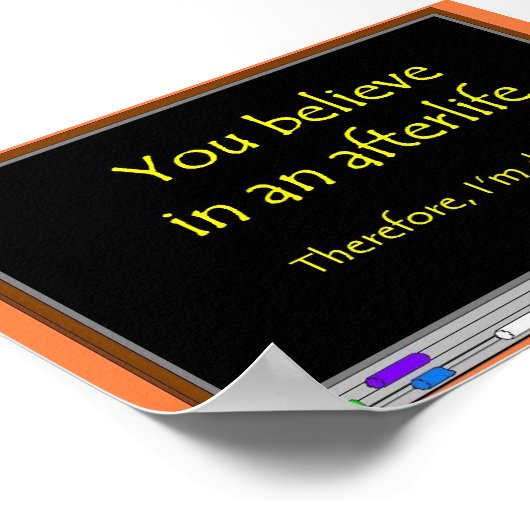 Nachlebposter Poster (Ecke)