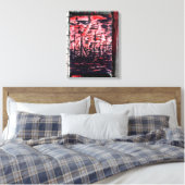 Nachmathematik Leinwanddruck (Insitu (Schlafzimmer))