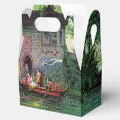 Nachmittag am Comer See Gefallen Box Geschenkschachtel (Geöffnet)