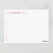 Nachmittag am Comer See Postkarte (Rückseite)