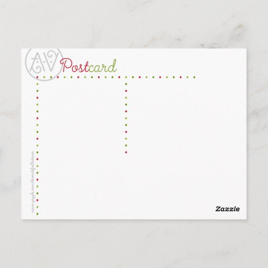 Nachmittag am Comer See Postkarte (Rückseite)