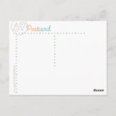 Nachmittag am Comer See Postkarte (Rückseite)