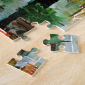 Nachmittag am französischen Café Puzzle (Seite)
