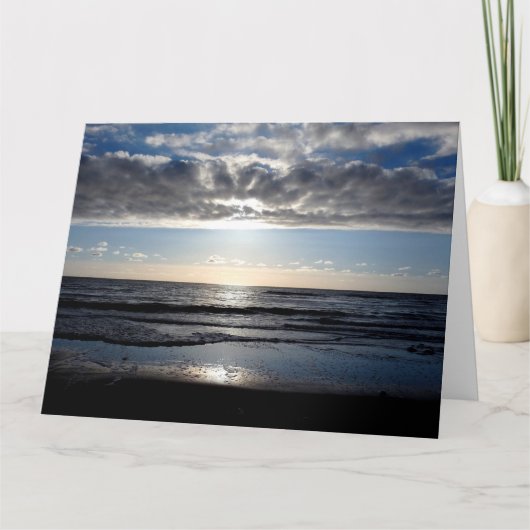 Nachmittag am Strand Karte (Vorderseite)