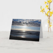 Nachmittag am Strand Karte (Gelbe Blume)