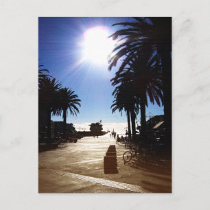 Nachmittag am Strand von Hermosa Postkarte