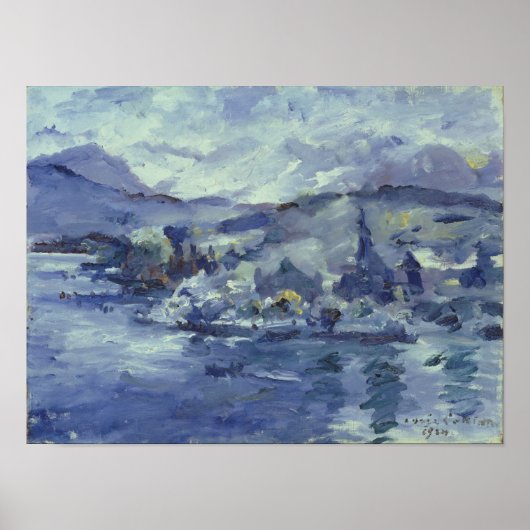 Nachmittag am Vierwaldstättersee, 1924 Poster (Vorne)