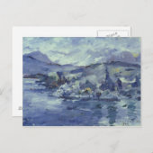 Nachmittag am Vierwaldstättersee, 1924 Postkarte (Vorne/Hinten)