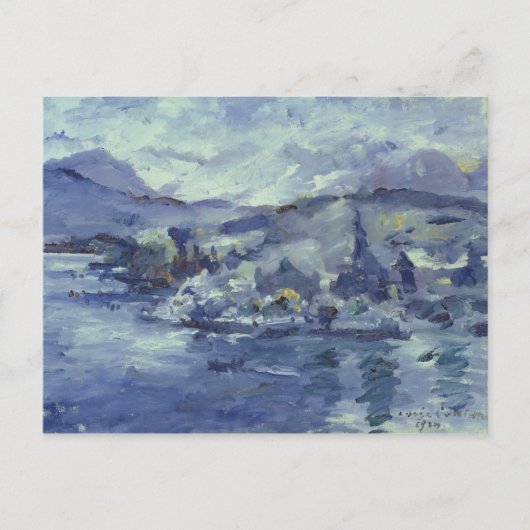 Nachmittag am Vierwaldstättersee, 1924 Postkarte (Vorderseite)