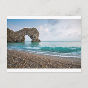 Nachmittag an der Durdle Door Postkarte