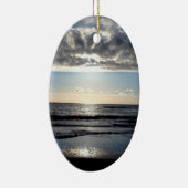 Nachmittag bei Beach Keramik Ornament (Rechts)