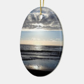 Nachmittag bei Beach Keramik Ornament (Links)