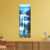 Nachmittag bei Spray Falls Leinwanddruck (Insitu (Wohnzimmer))