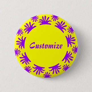 Nachmittag des Triffids Template - Gelb Button