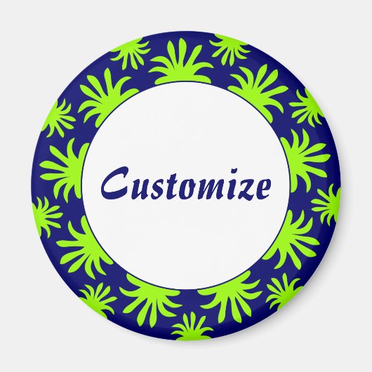 Nachmittag des Triffids-Template Magnet (Vorne)