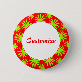Nachmittag des Triffids Template - Rot Button