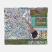 Nachmittag - Gelber Raum 1910 Fleecedecke (Vorderseite (Horizontal))