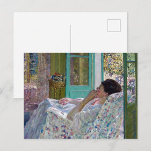 Nachmittag - Gelbes Zimmer 1910 Postkarte