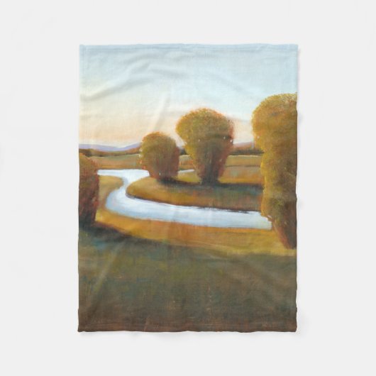 Nachmittag helles V Fleecedecke (Vorderseite)