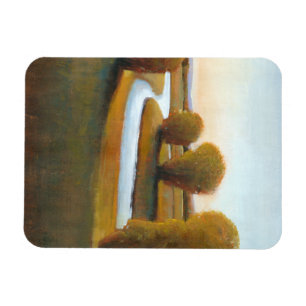 Nachmittag helles V Magnet