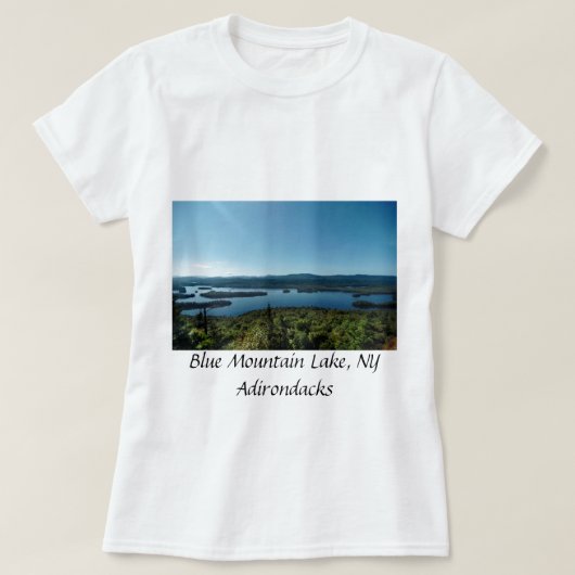 Nachmittag im blauen Berg T-Shirt (Design vorne)