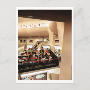 Nachmittag im Einkaufszentrum, inspiriert von den  Postkarte